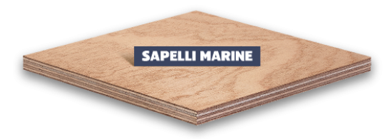 Sapelli Marine Caras Sapelli II/II y II/III - Tablero Contrachapado Marino  Lado Sapelli - Joubert Plywood