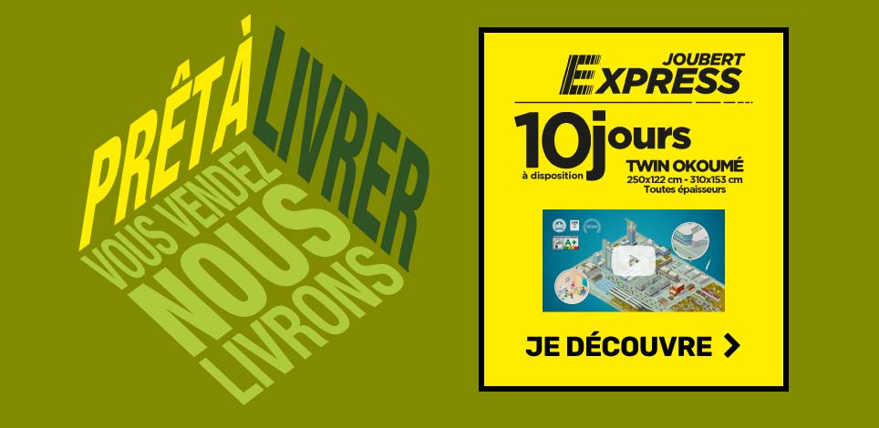 Joubert Express : 10 jours à disposition