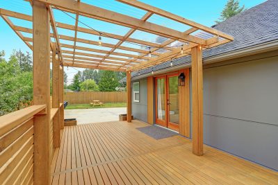 Amenagement exterieur terrasse