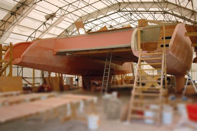 Bateau construction 1